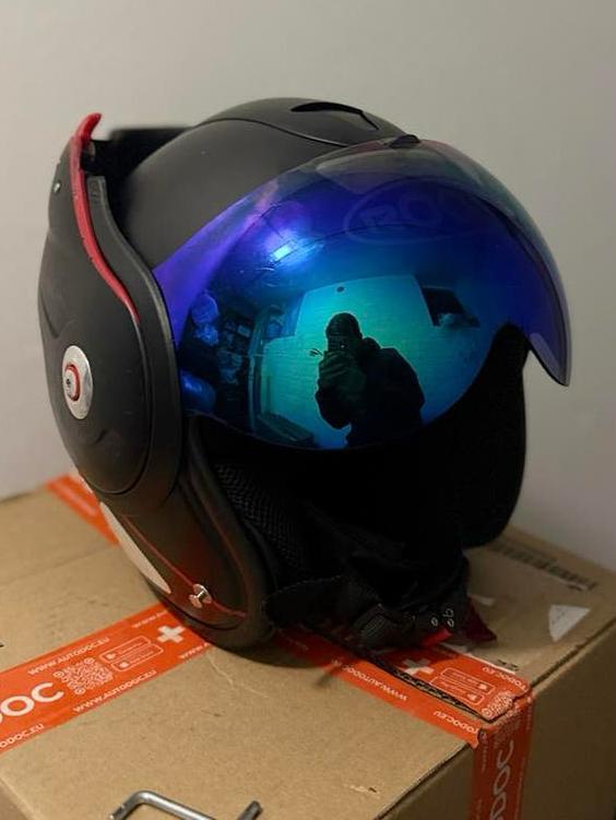 ROOF RO9 BOXXER Carbon + Cardo S, Motoren, Kleding | Motorhelmen, Ophalen of Verzenden, Tweedehands, Systeemhelm, Overige merken