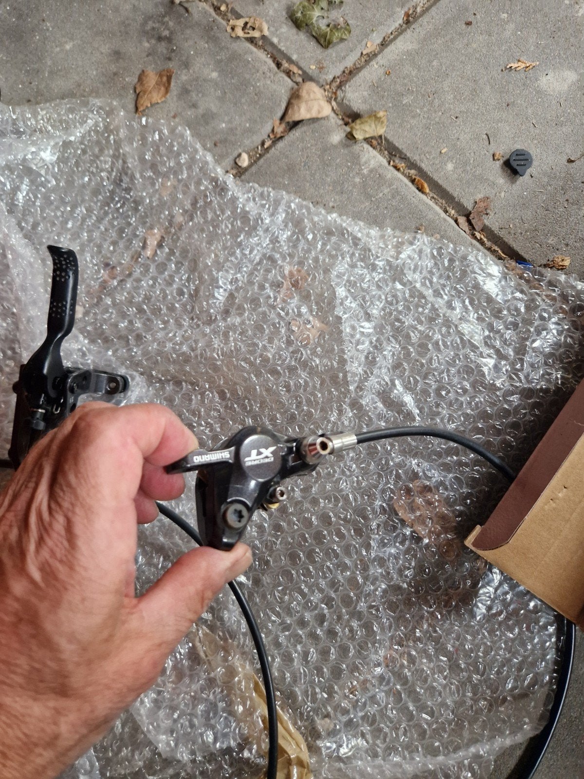 shimano rem xt  voor voorwiel, Fietsen en Brommers, Fietsonderdelen, Ophalen of Verzenden