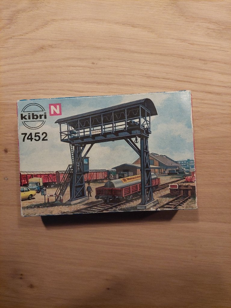 Bouwpakket Portaalkraan Kibri 7452, Overige merken, Gelijkstroom of Wisselstroom, Brug, Tunnel of Gebouw, Nieuw