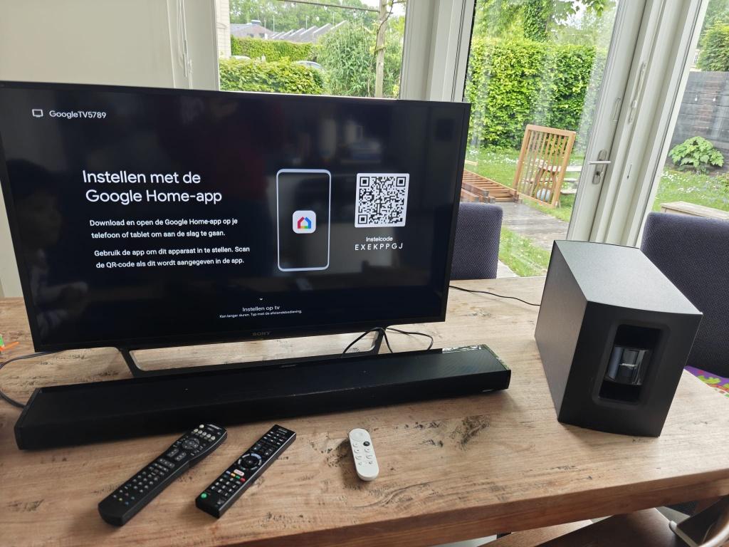 TV 40"+ Bose Soundbar + Subwoofer + Chromecast, Audio, Tv en Foto, Televisies, Ophalen, Gebruikt, 50 Hz, LCD