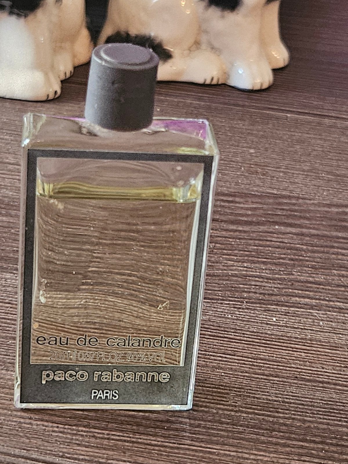 Paco Rabanne Eau de Calandre - Vintage Miniatuur Parfum, Ophalen of Verzenden, Gebruikt