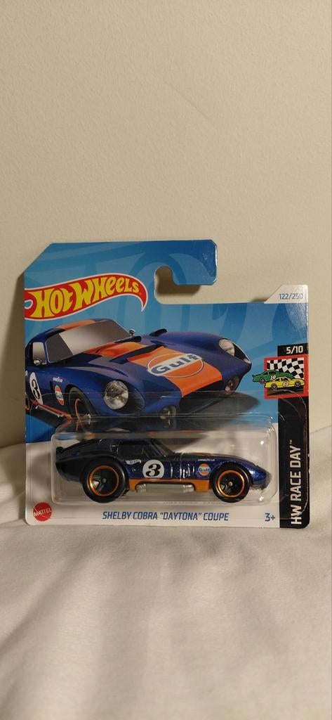 Hot Wheels Shelby Cobra "Daytona" Coupe Gulf, Verzamelen, Ophalen of Verzenden, Nieuw