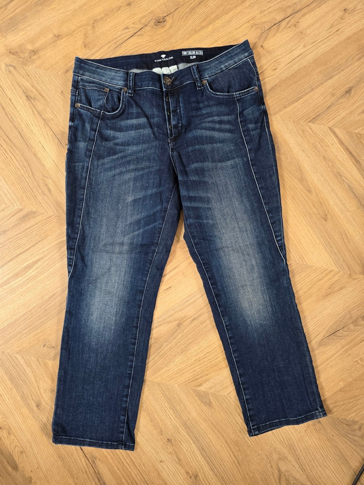 Mooie dames jeans van het merk Tom Tailor in maat 32., Kleding | Dames, Spijkerbroeken en Jeans, Blauw, W30 - W32 (confectie 38/40)