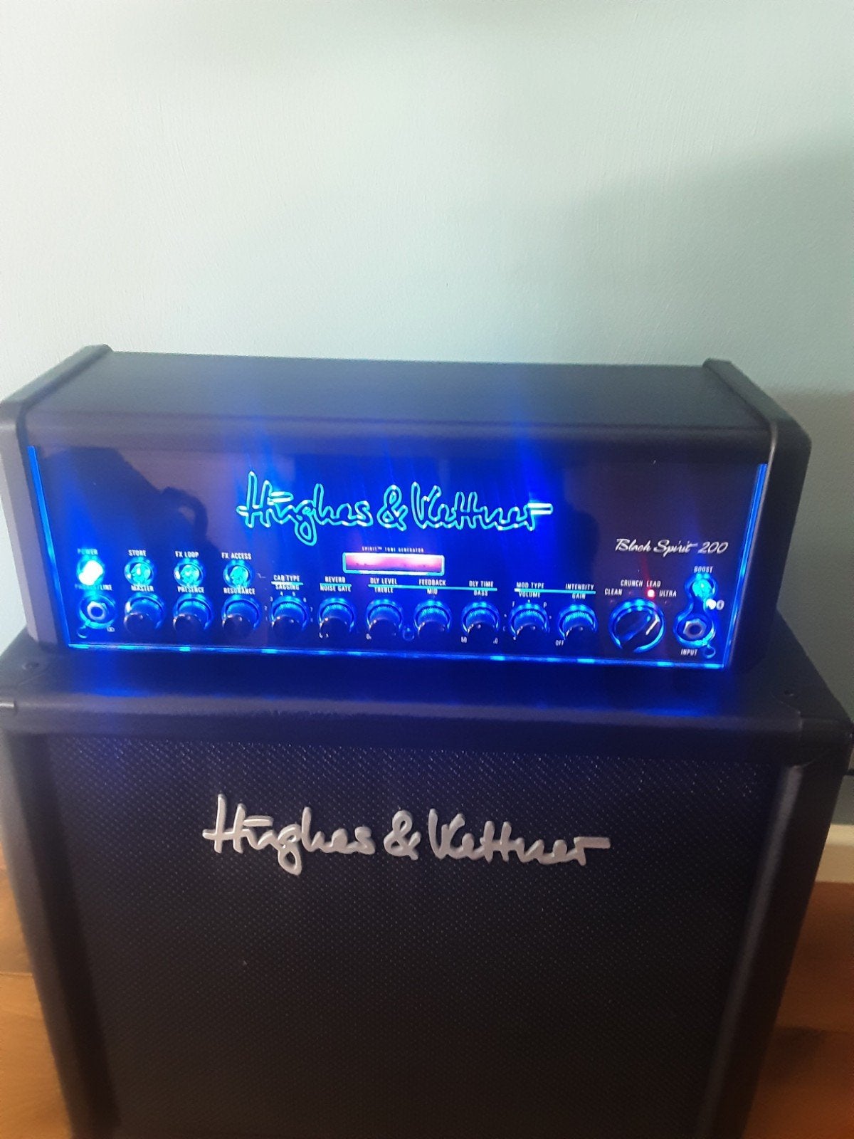 Hughes & Kettner Black Spirit 200 Head + Cabinet, Ophalen