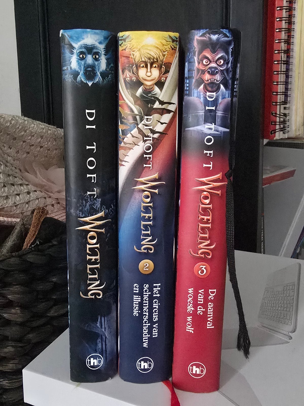 Wolfeling di Toft complete trilogie - 3 delen, Boeken, Ophalen of Verzenden, Zo goed als nieuw, Di Toft, Nederland