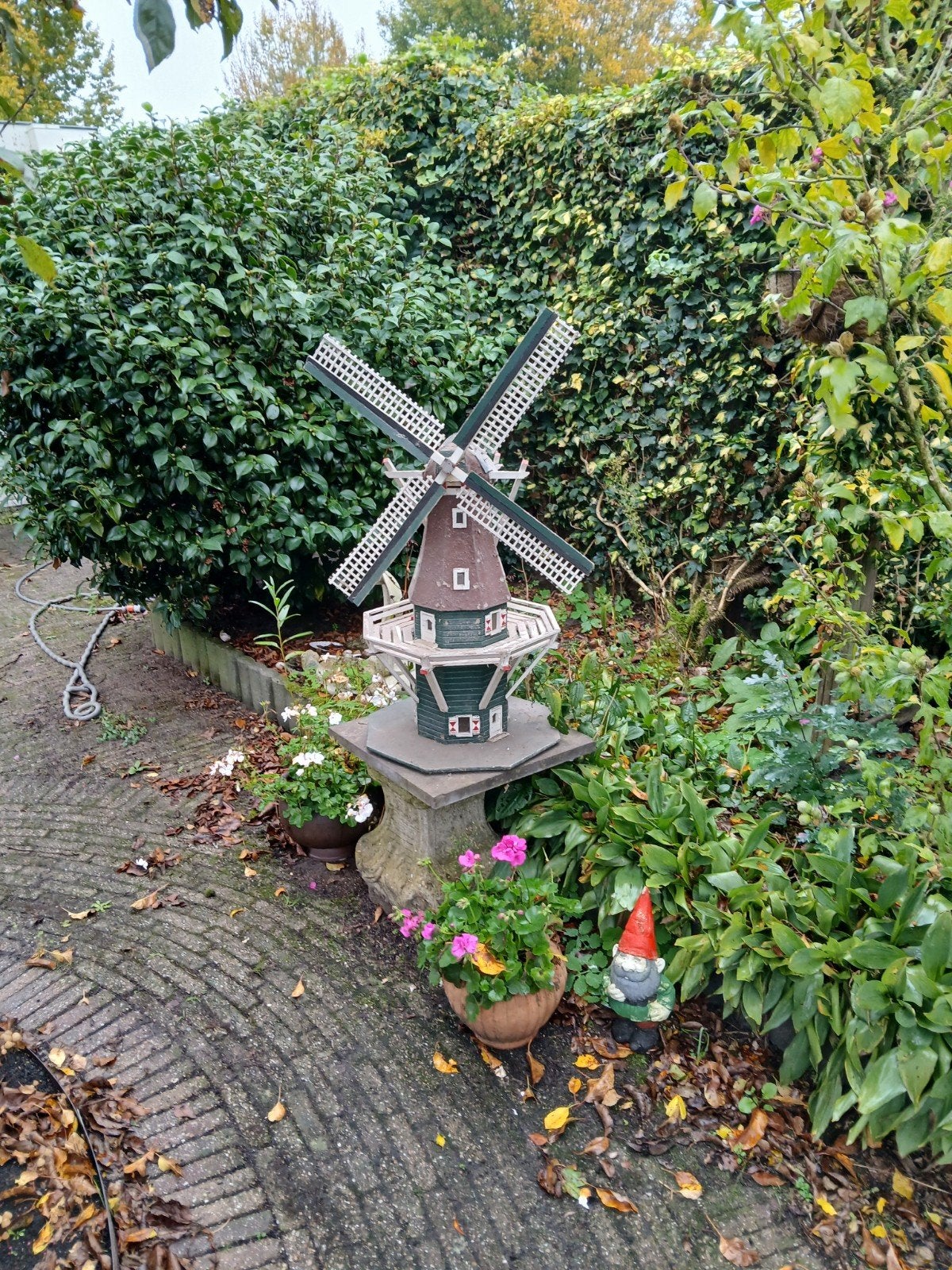 Tuinmolen, Ophalen