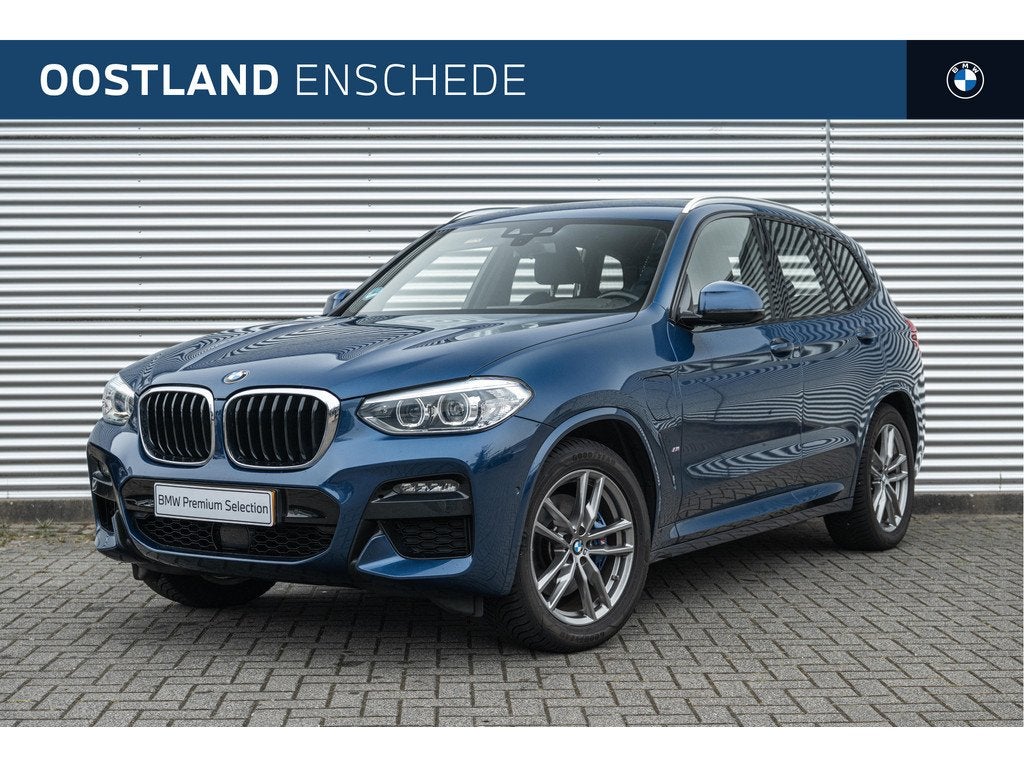 BMW X3 xDrive30e M Sport Automaat / Trekhaak / Sportstoelen, Auto's, BMW, 1998 cc, Gebruikt, 4 cilinders, Blauw