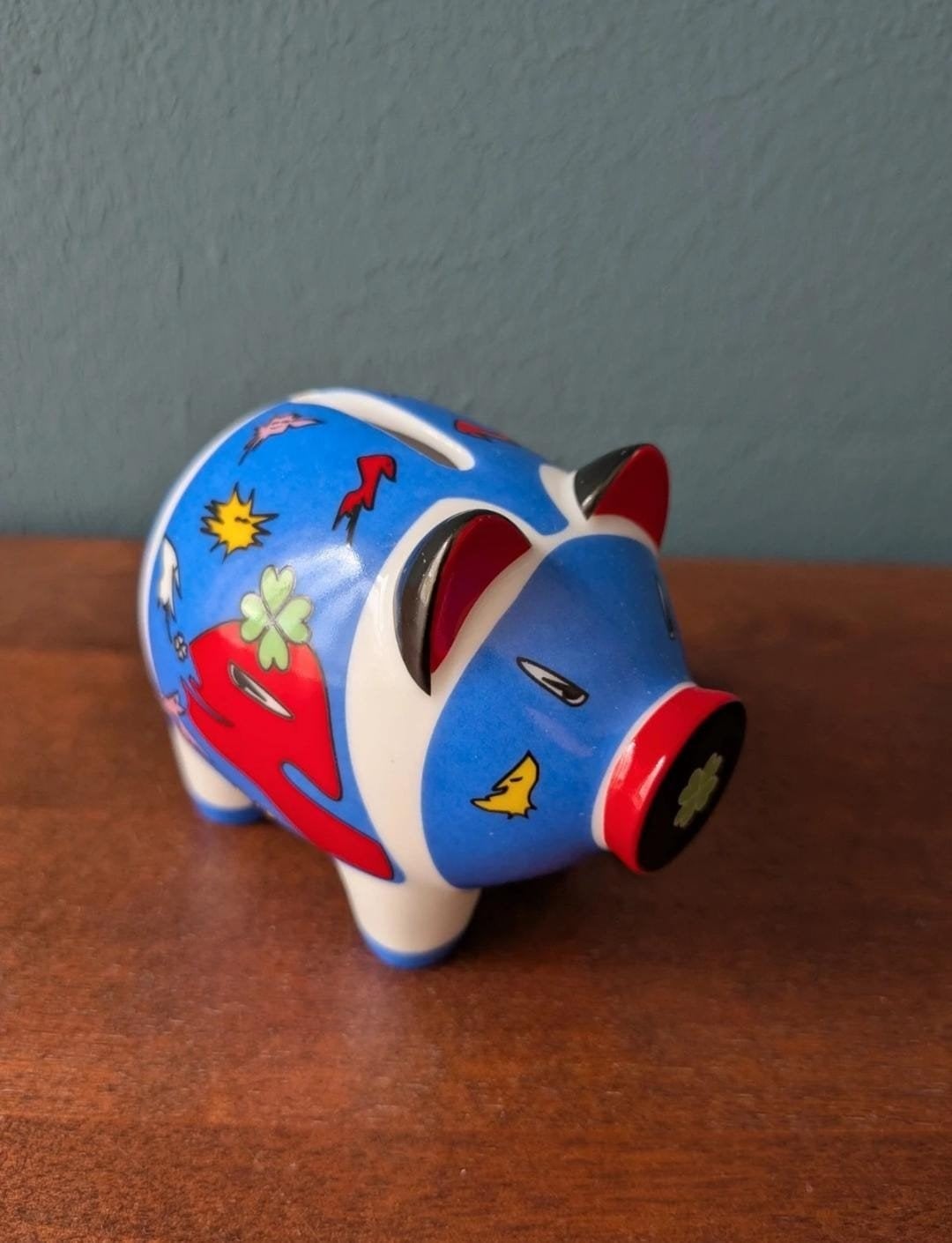 Ritzenhoff Mini Piggy Bank - Ambrogio Pozzi Design, Ophalen of Verzenden, Zo goed als nieuw, Steen, Aardewerk of Keramiek, Dier