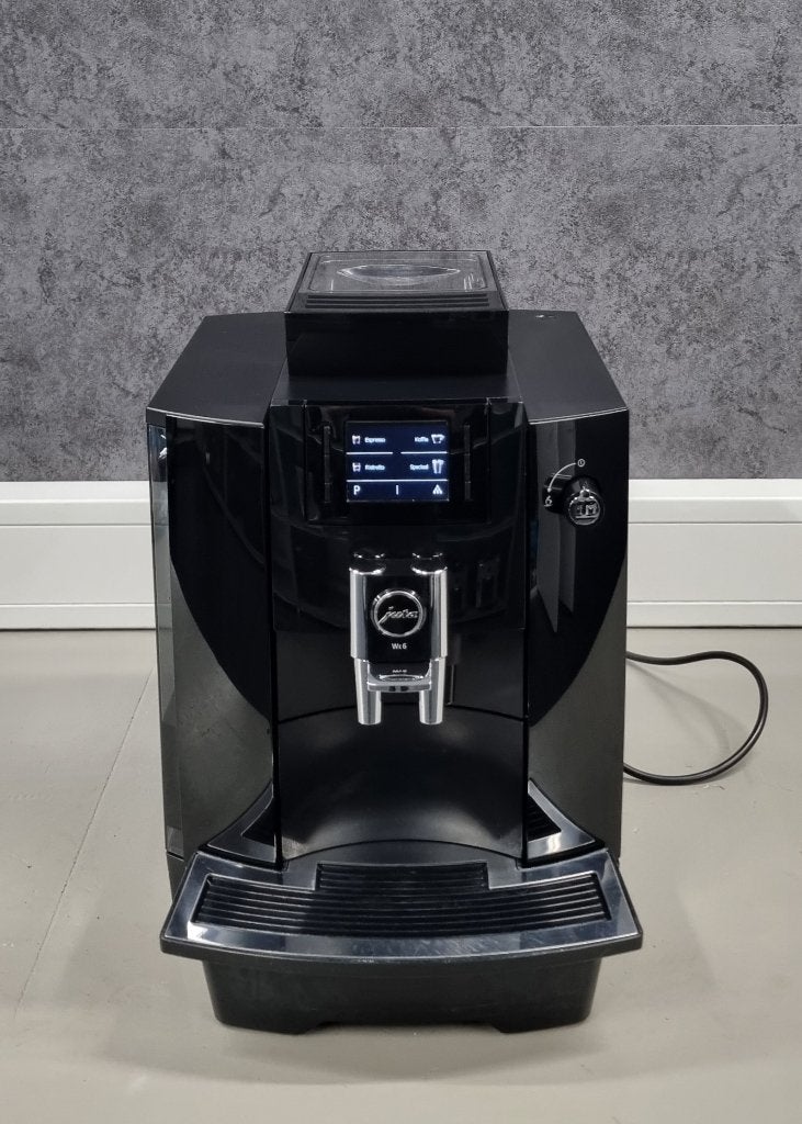 Jura We6 MET GARANTIE EN SERVICEBEURT, Ophalen, 10 kopjes of meer, Gemalen koffie, Afneembaar waterreservoir