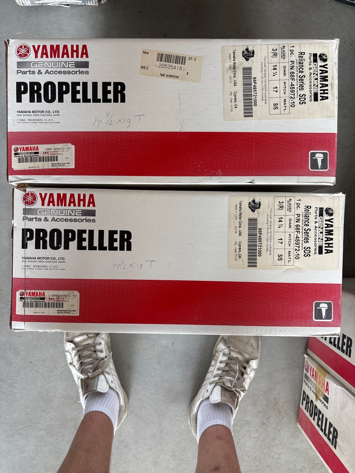 Yamaha Reliance Series SDS Propeller 14 1/4 x 17, Ophalen of Verzenden, Nieuw, Motor en Techniek