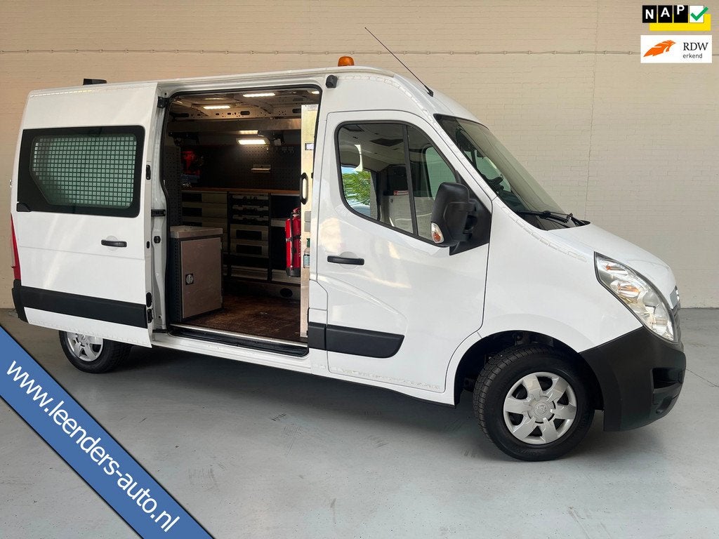 Opel Movano SERVICEWAGEN AUTOMAAT 2.3 CDTI BiTurbo 170pk eur, Auto's, Bestelauto's, Stof, Gebruikt, 4 cilinders, Met garantie (alle)