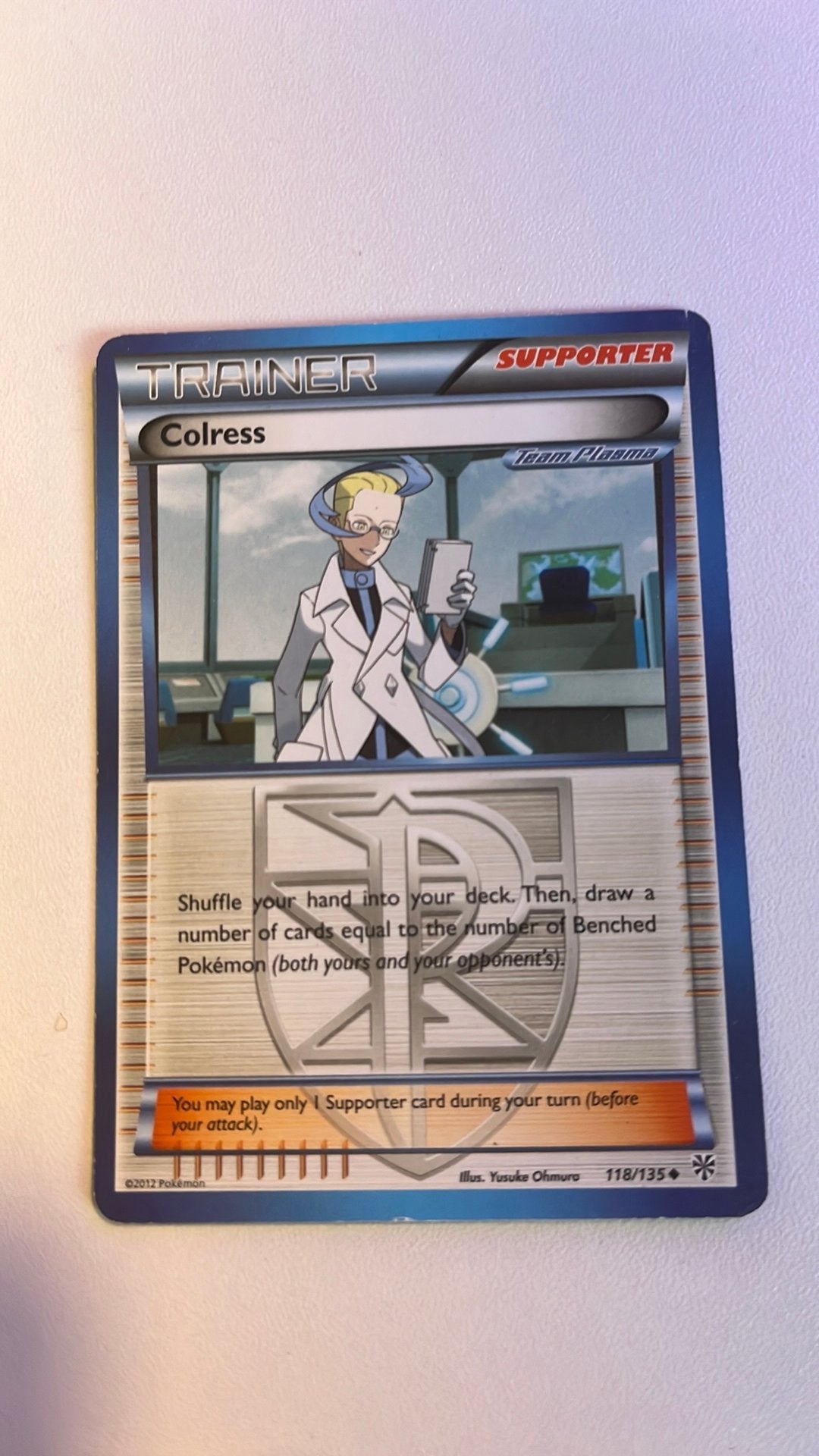 Colress | 118/135 | team plasma (2012), Ophalen of Verzenden, Zo goed als nieuw