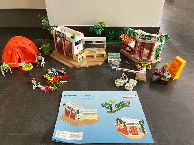 Playmobil Camping Set 5432, Gebruikt, Gebouw, Complete set, Ophalen of Verzenden