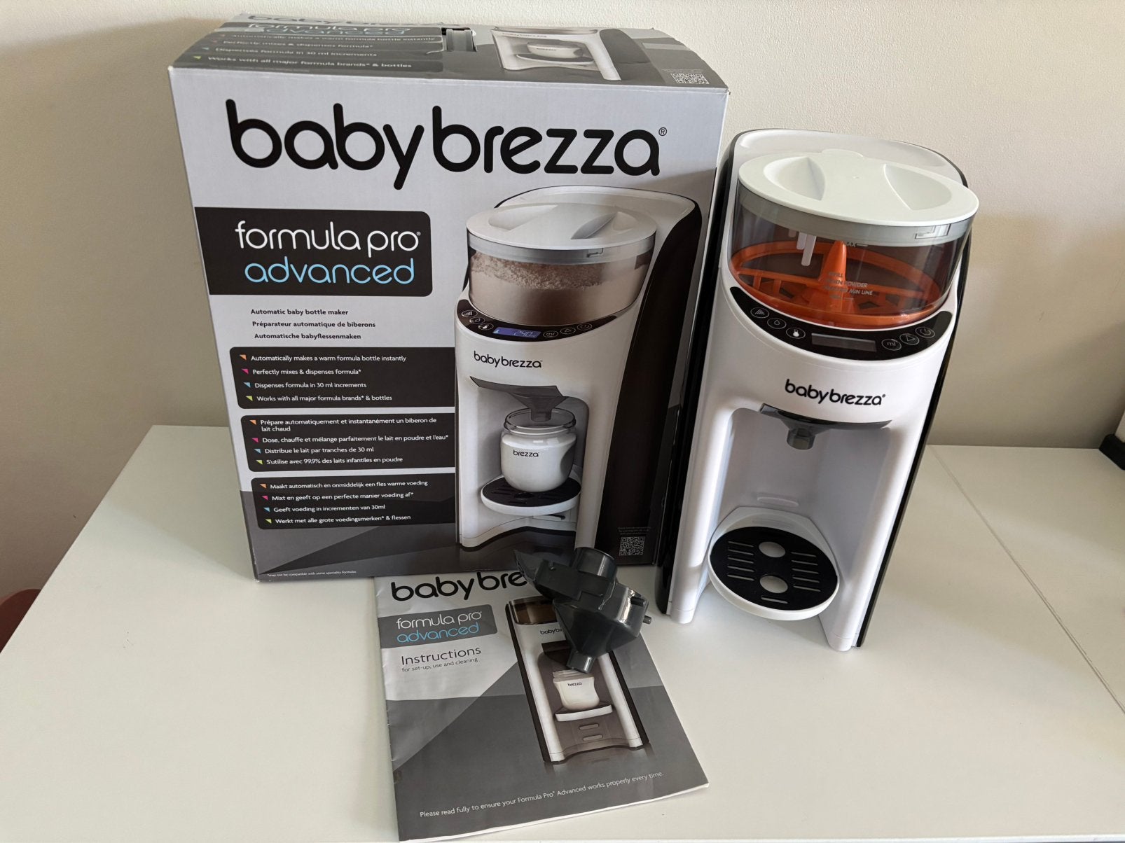 Baby brezza formula pro advanced voor flesvoeding, Gebruikt, Babyvoedingmaker, Baby Brezza, Ophalen