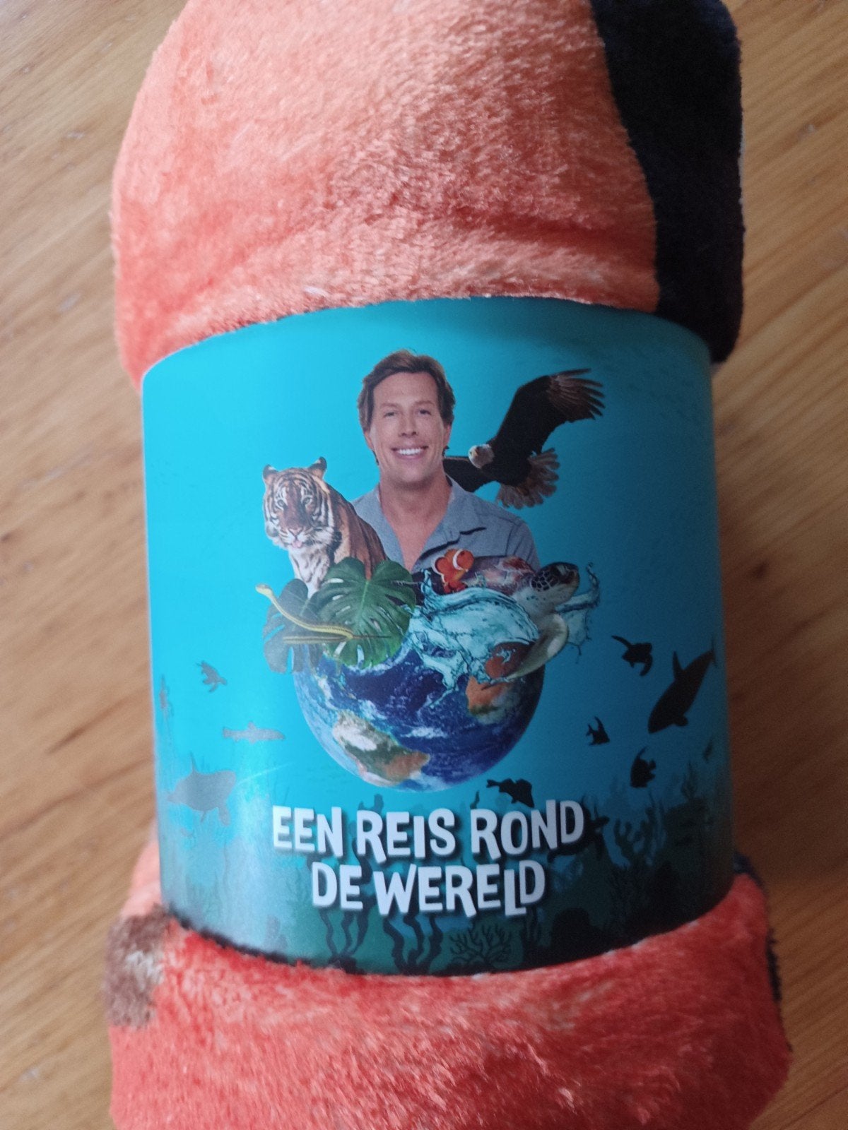 Freek Vonk Knuffel Plaid Nemo Vis 130x55cm, Huis en Inrichting, Oranje, Nieuw, Ophalen of Verzenden, Polyester