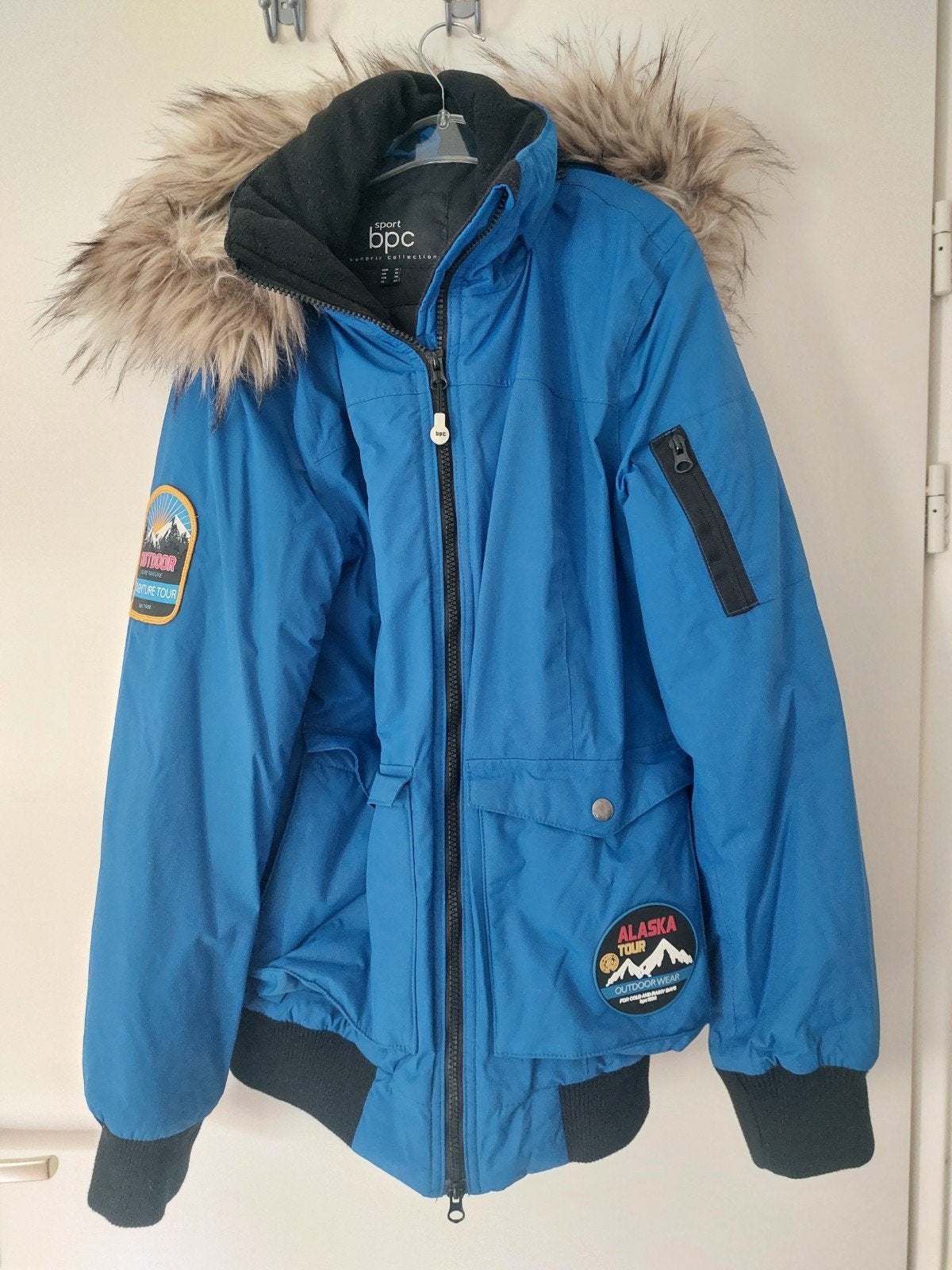 winterjas maat 36, Kleding | Dames, Ophalen of Verzenden, Zo goed als nieuw, Maat 36 (S), Blauw