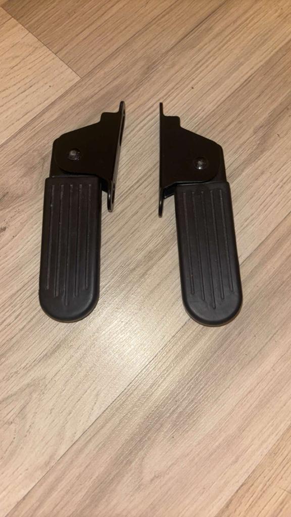 Opvouwbare Voetsteunen voor Scooter/Motorfiets, Fietsen en Brommers, Ophalen of Verzenden, Nieuw
