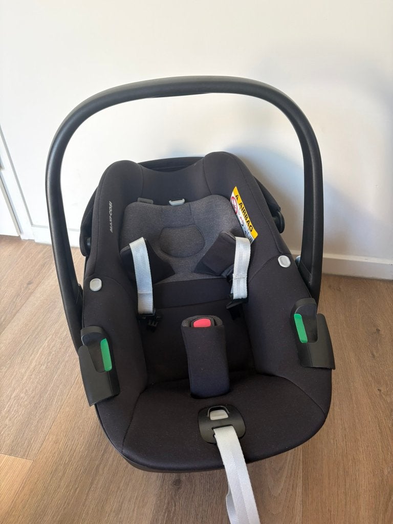 Maxi Cosi pebble 360 I-Size Black zo goed als nieuw, Afneembare rugleuning, Ophalen of Verzenden, Zo goed als nieuw, Isofix