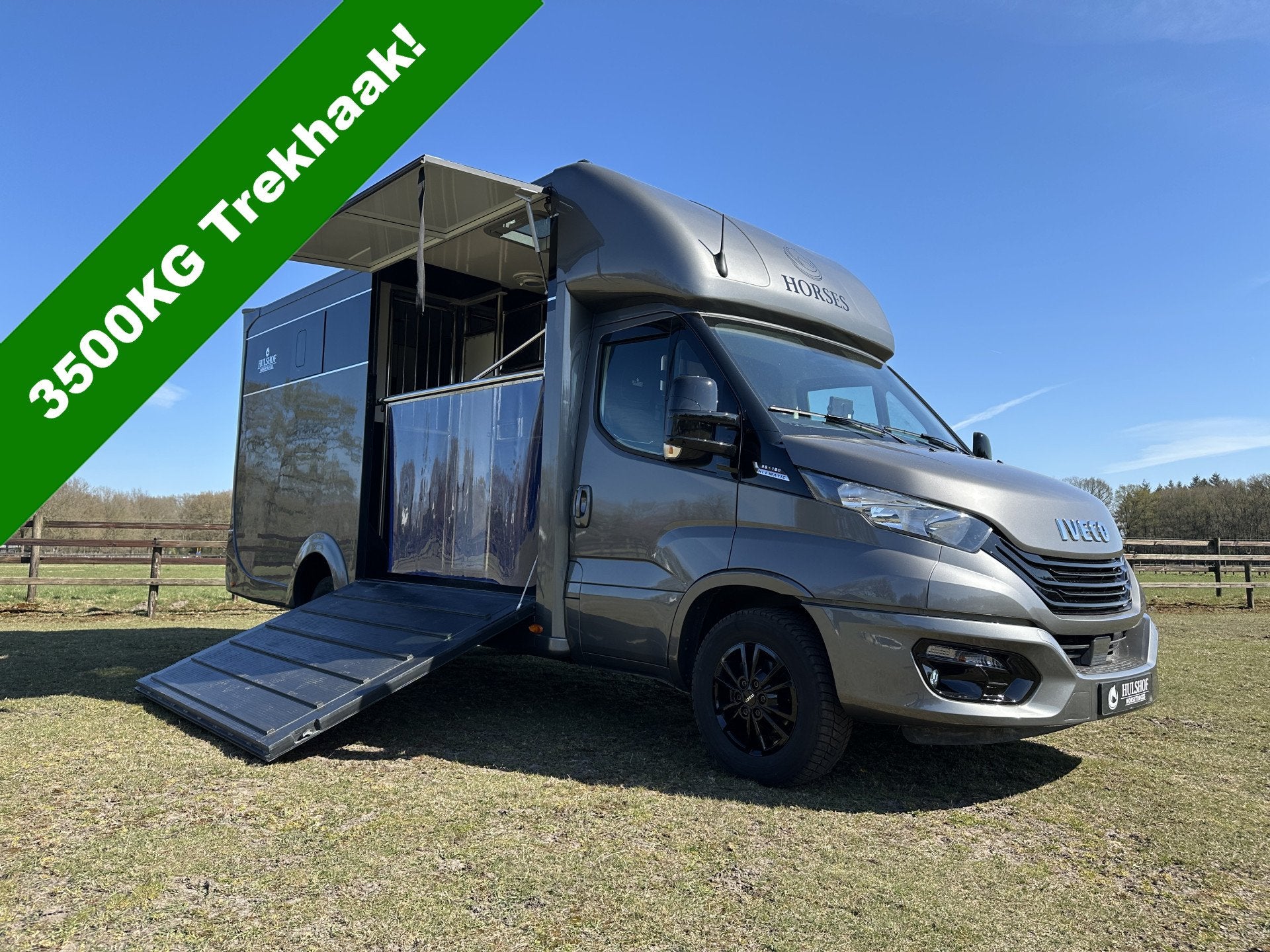 Iveco Daily 2-paards paardenvrachtwagen XXL 3.0l 180PK Autom, Gebruikt, Info@hulshof-trading.nl, Overige typen, Hulshof-Trading