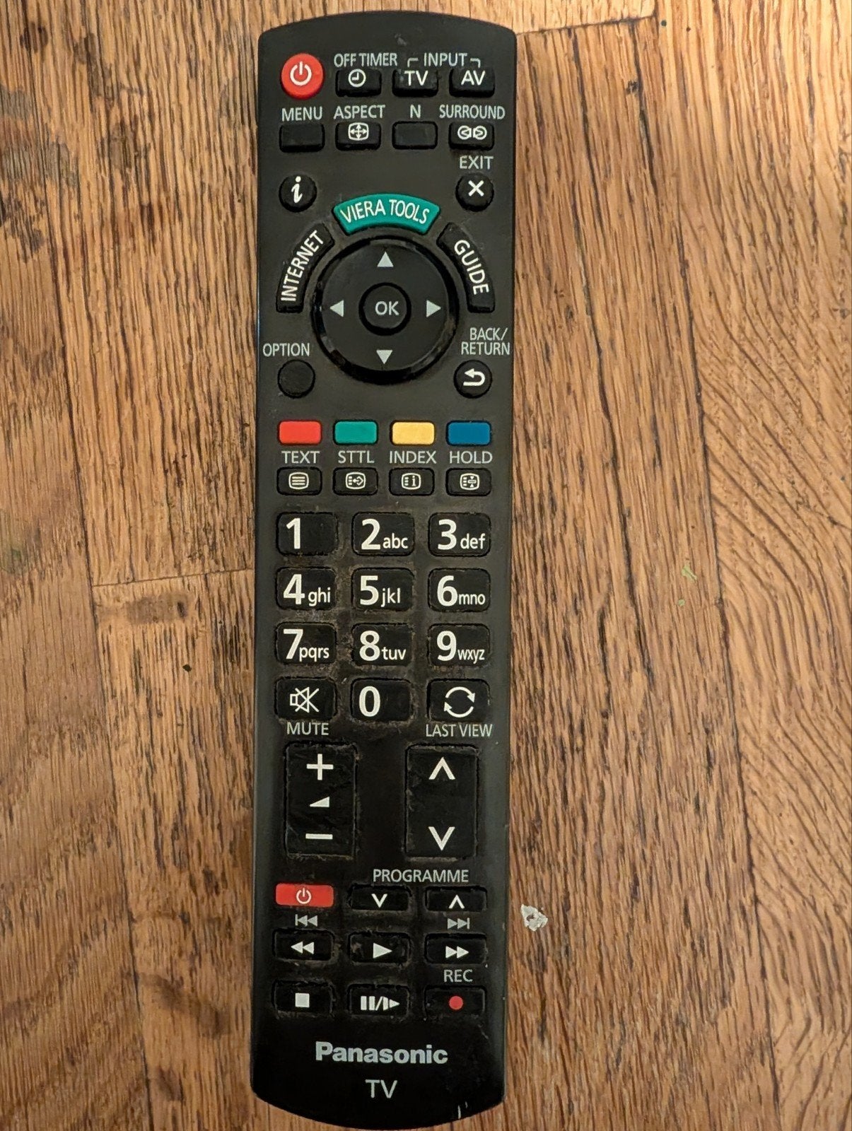 Panasonic TV Afstandsbediening - Origineel en Gebruikt, Ophalen of Verzenden, Gebruikt, Origineel, Tv