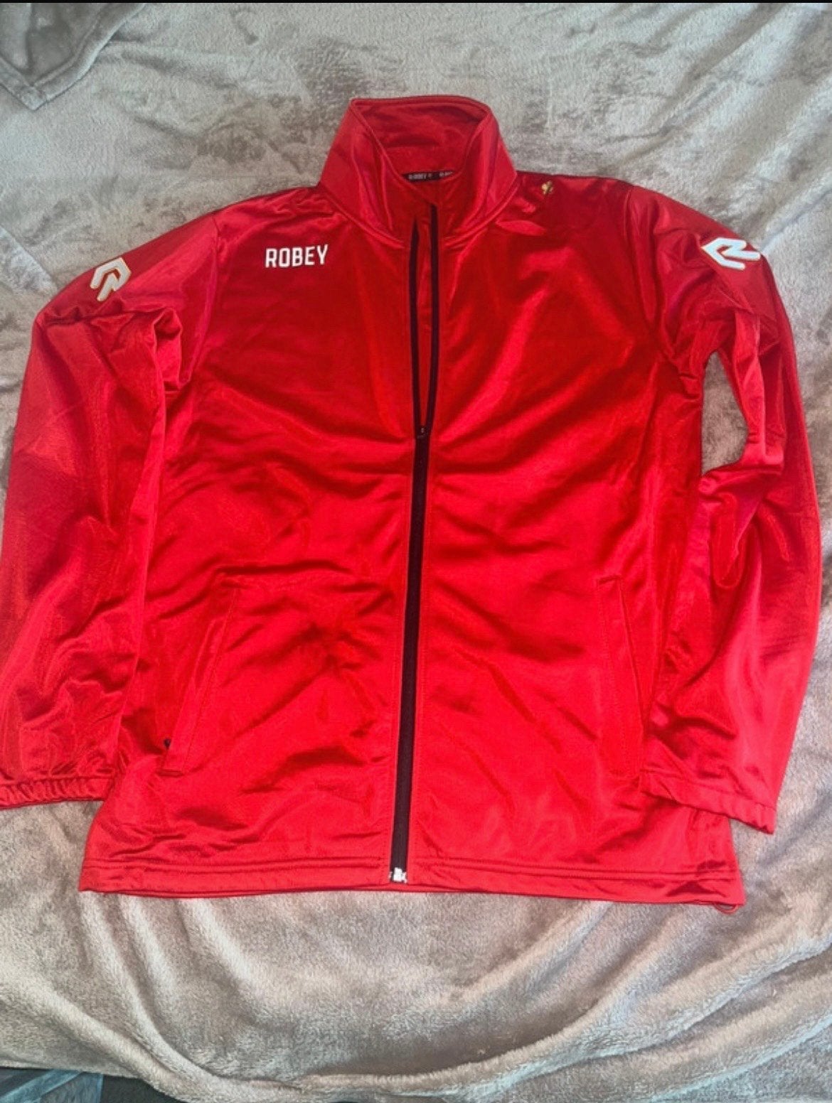 Robey trainingsjack rood - Maat XL, Ophalen of Verzenden, Maat 56/58 (XL), Nieuw, Rood