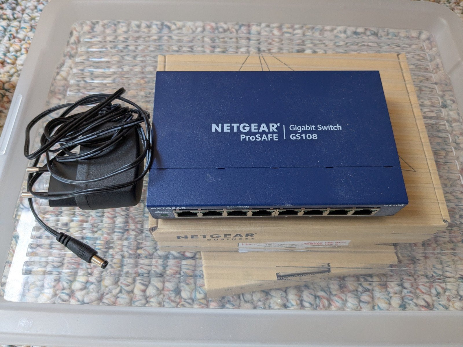 Netgear GS108 Gigabit Switch - 8 poorten, Ophalen of Verzenden