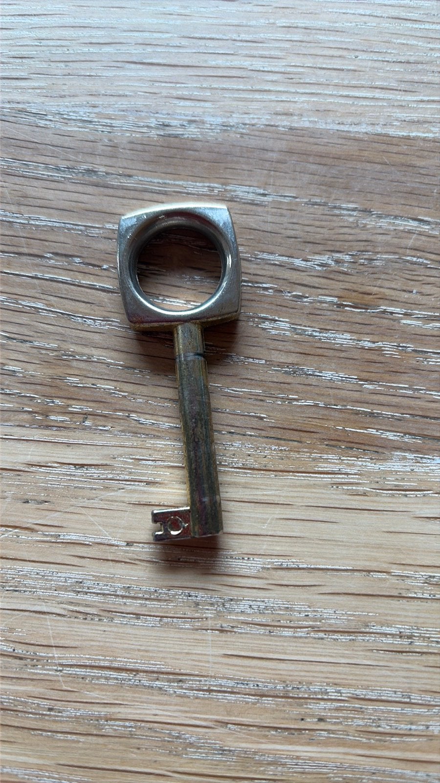 Sleutel vintage Wébé secretaire in wandmeubel, Ophalen of Verzenden, Gebruikt