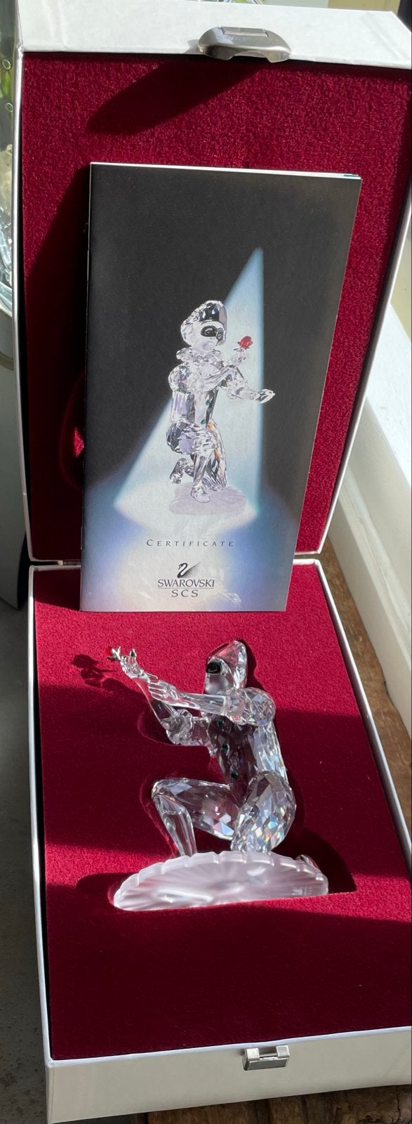 Swarovski SCS Masquerade Trilogie 2008-2010 met certificaat, Verzamelen, Ophalen of Verzenden, Zo goed als nieuw, Figuurtje