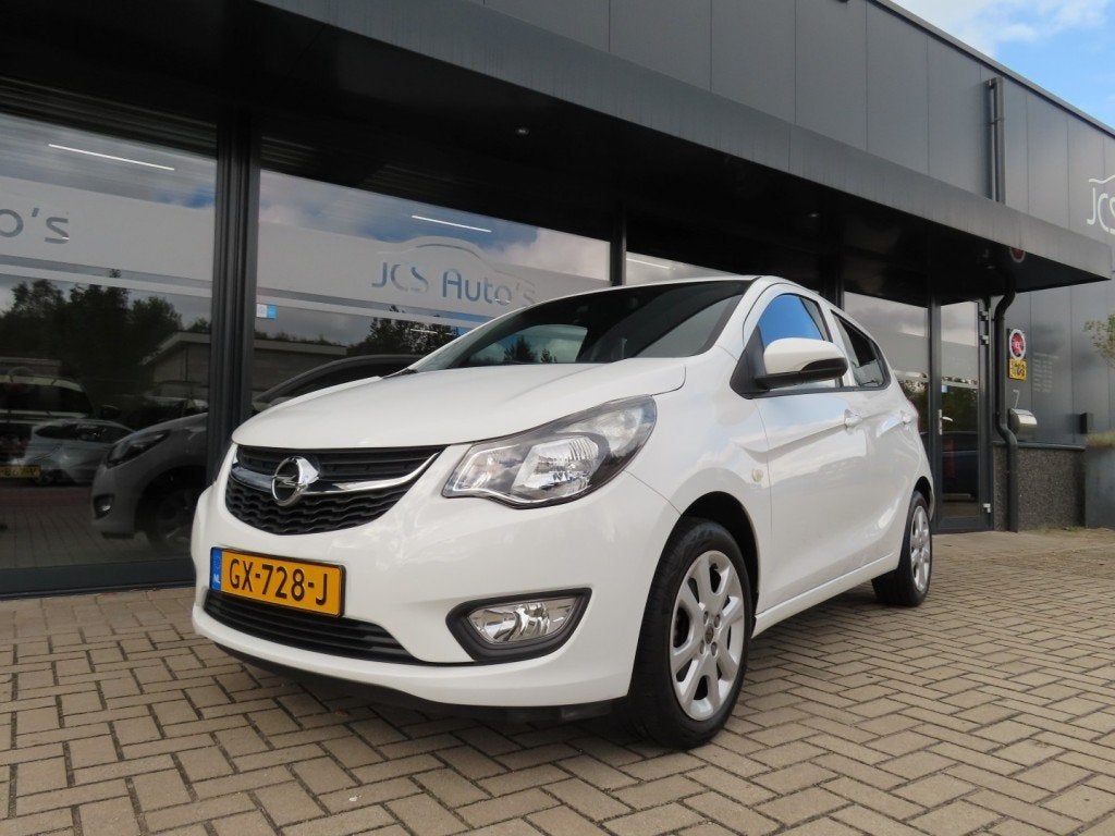 Opel KARL 1.0 EcoFlex Edition Airco Cruise Licht Metaal 2015, Auto's, Voorwielaandrijving, 839 kg, Gebruikt, Euro 6