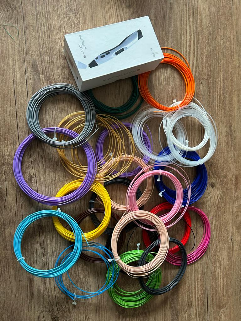 3D Pen met veel filament - Zo goed als nieuw, Ophalen of Verzenden, Zo goed als nieuw, Filament