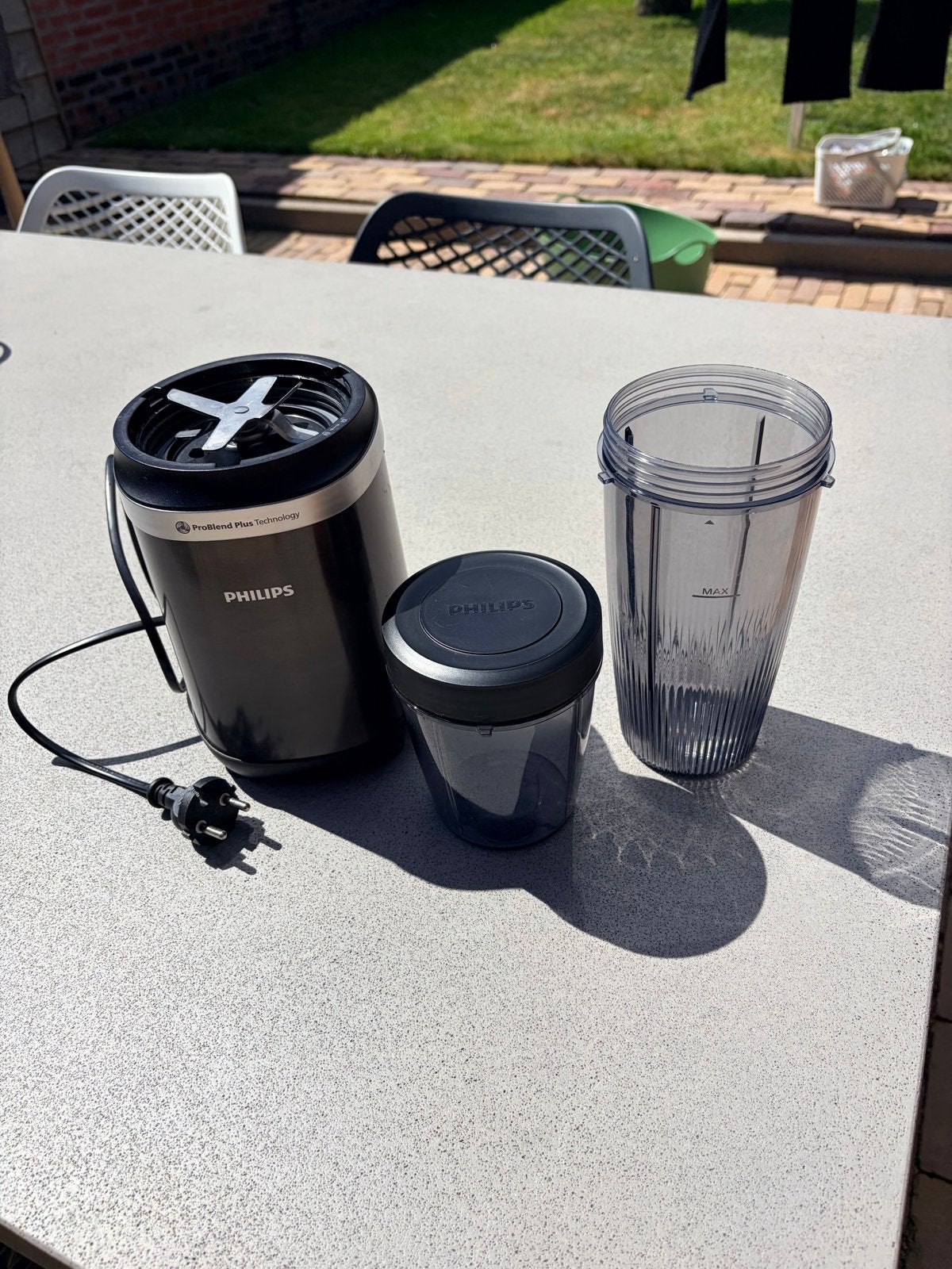 Philips Mixer - Compacte en Krachtige Blender, Ophalen of Verzenden, Gebruikt, Blender