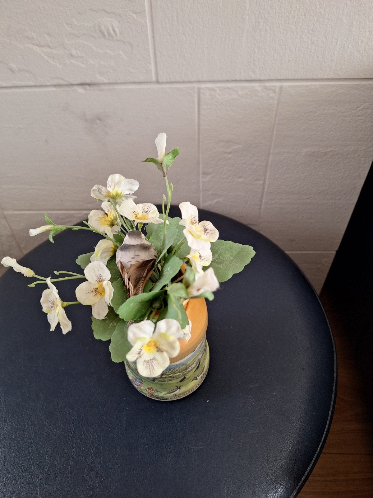 kunstbloemen, Ophalen