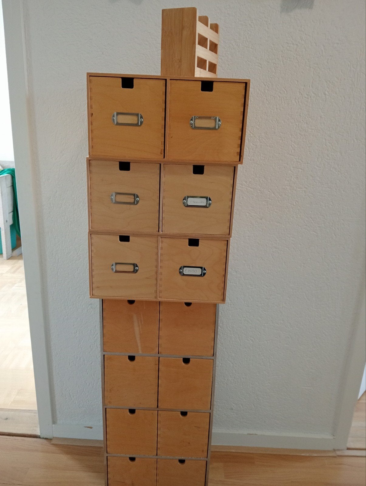 IKEA houten kastjes met lades - perfect voor opslag, Huis en Inrichting, Ophalen, Gebruikt