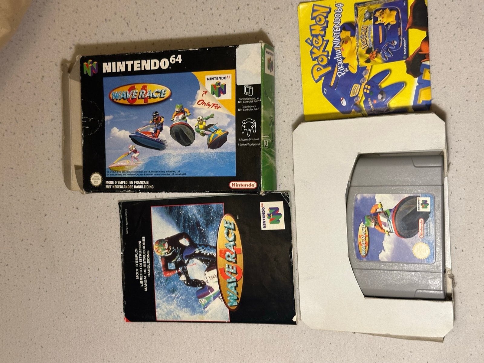 Nintendo 64 Wave Race 64., Gebruikt, 1 speler, Racen en Vliegen, Ophalen of Verzenden