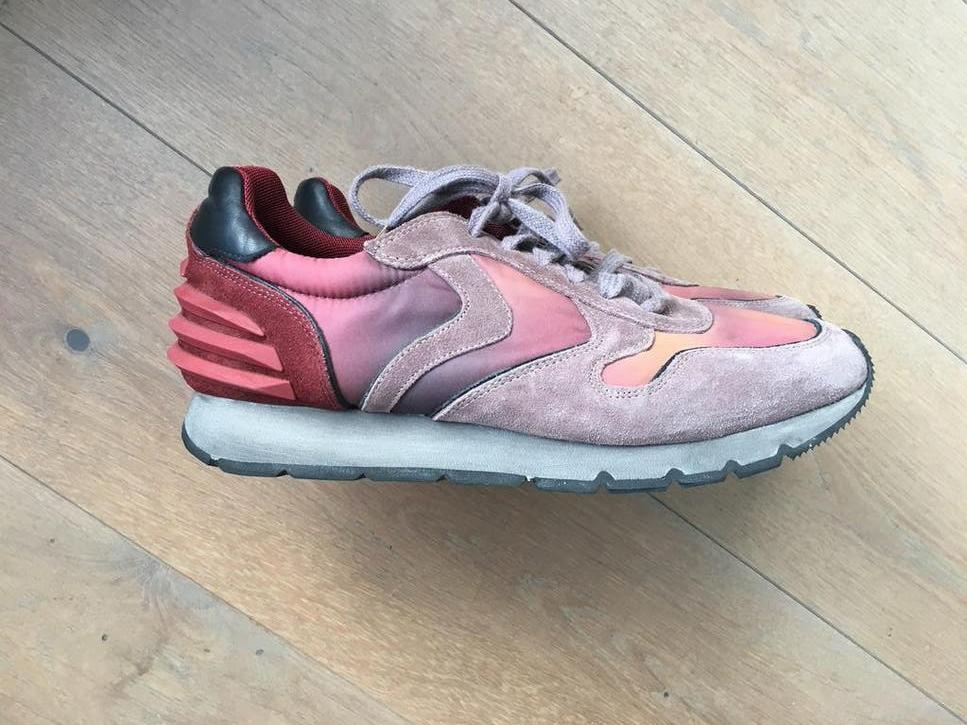 Sneaker leer Voile Blanche, Kleding | Dames, Schoenen, Ophalen of Verzenden, Roze, Sneakers of Gympen, Zo goed als nieuw