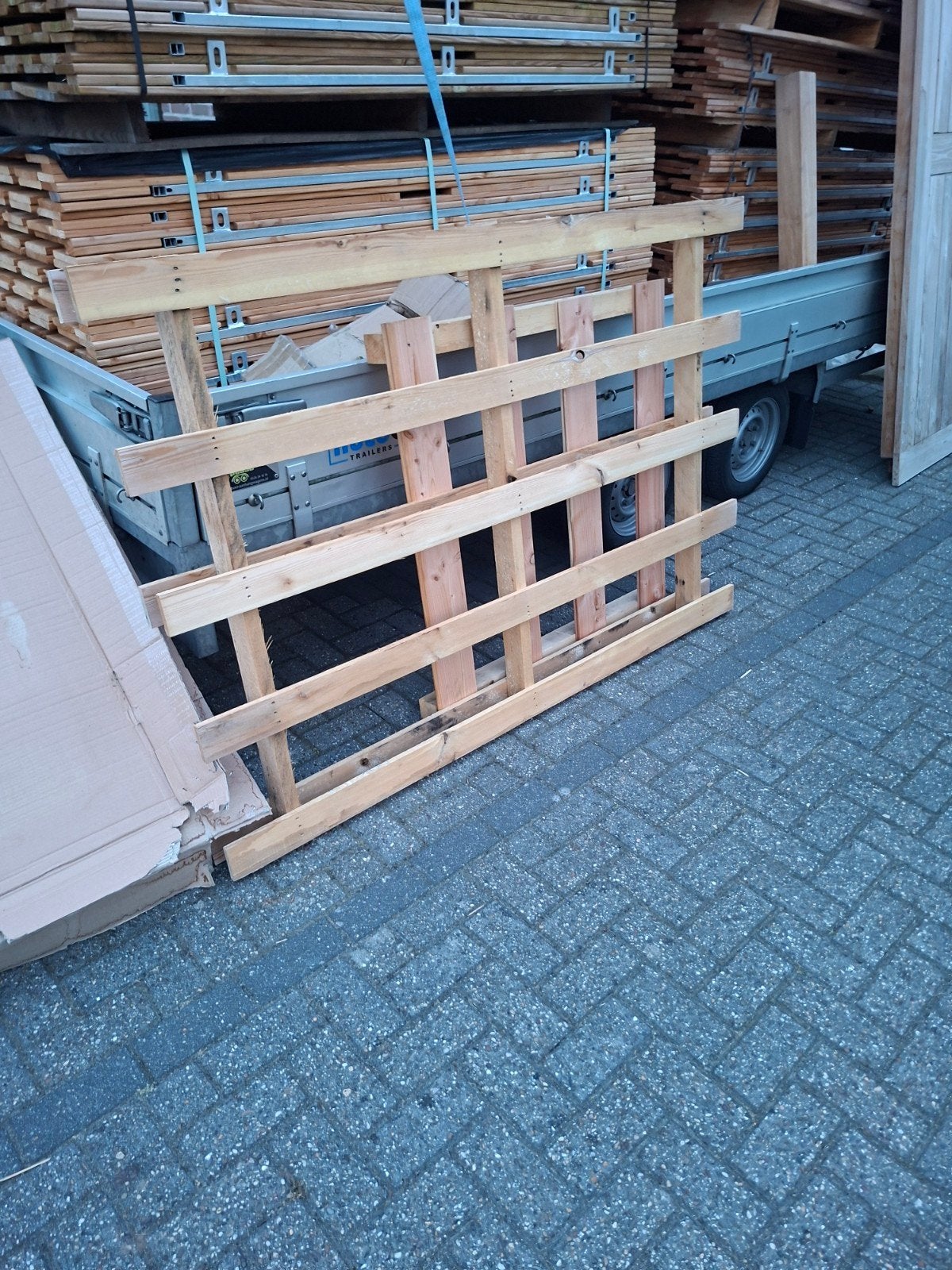 Gratis pellets voor diverse doeleinden, Ophalen, Gebruikt, 25 tot 50 mm, Pallet