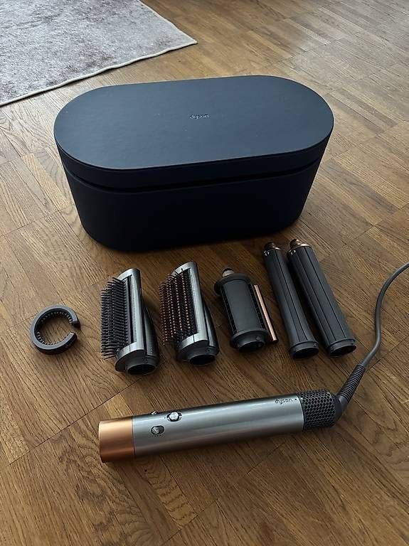 Dyson Airwrap Complete Long HS05 Nickel/Koper, Sieraden, Tassen en Uiterlijk, Ophalen of Verzenden, Zo goed als nieuw, Krultang of Stijltang