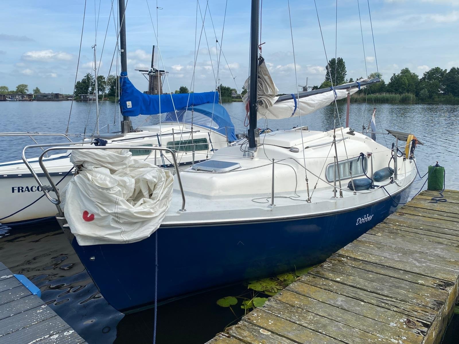Compromis 720 Kajuitzeiljacht - Klaar voor avontuur!, Watersport en Boten, Kajuitzeilboten en Zeiljachten, Ophalen, 8 pk, S-spant