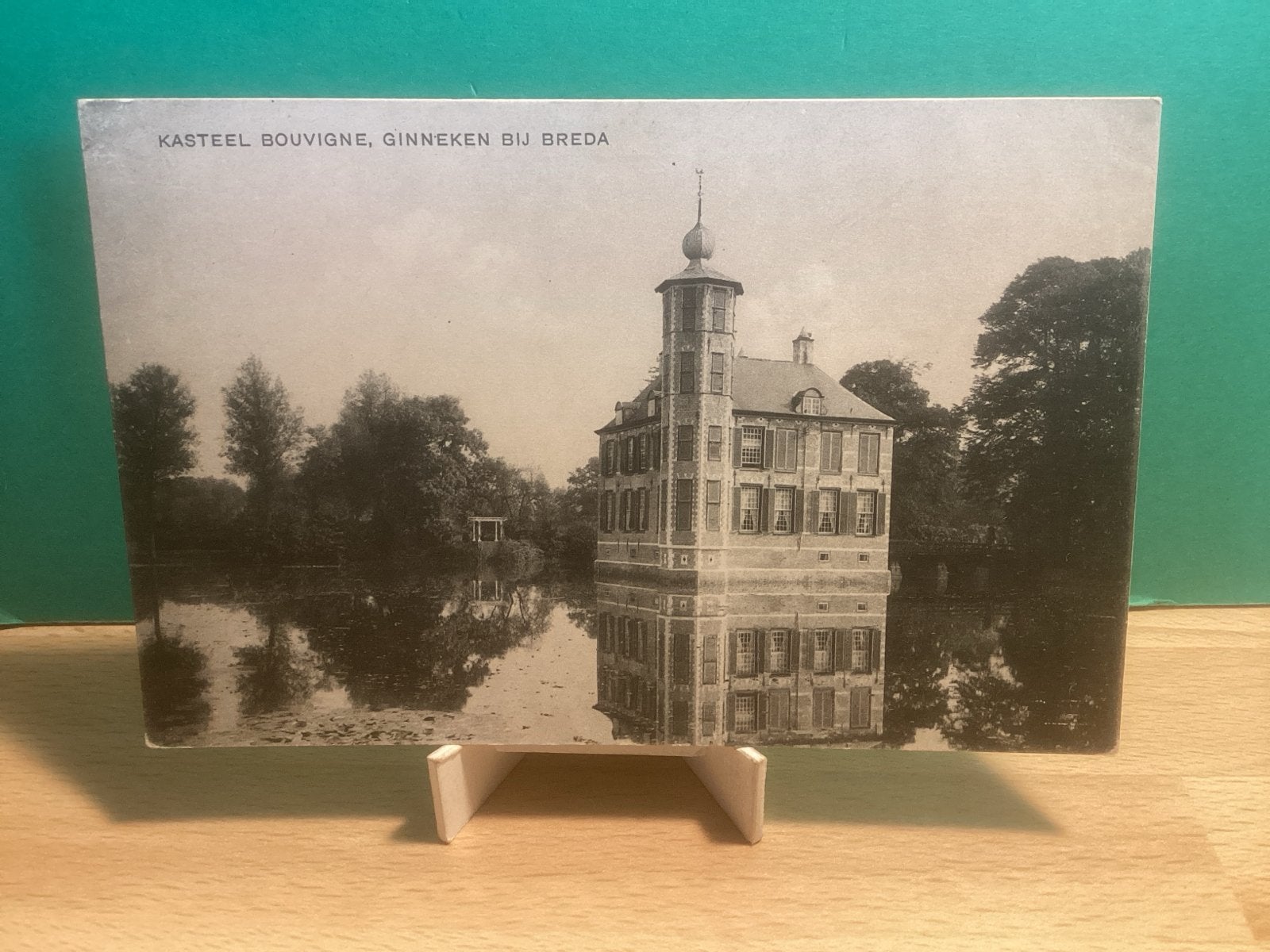 Kasteel Bouvigne, Ginneken bij Breda.  617, Ophalen of Verzenden, Voor 1920, Gelopen, Noord-Brabant