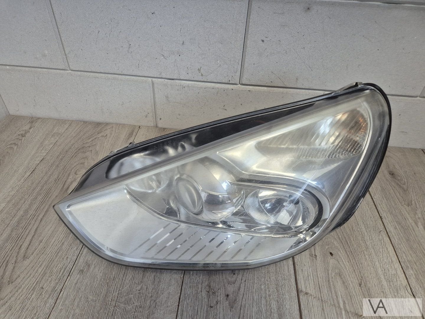Ford S-max Smax en galaxy 2006 tot 2011 koplamp links lens, Gebruikt, -, -, Ophalen of Verzenden