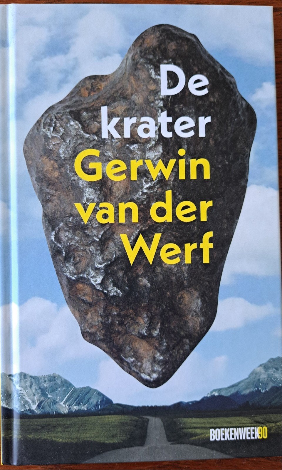 Gerwin van der Werf - De krater - Gesigneerd, Ophalen of Verzenden, Nieuw