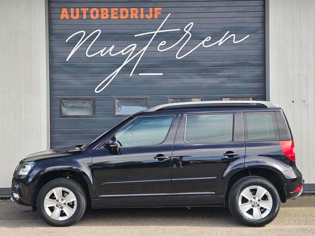 Skoda Yeti 1.4 TSI Ambition|Automaat|Trekhaak|Cruise, Euro 5, Gebruikt, Zwart, 4 cilinders