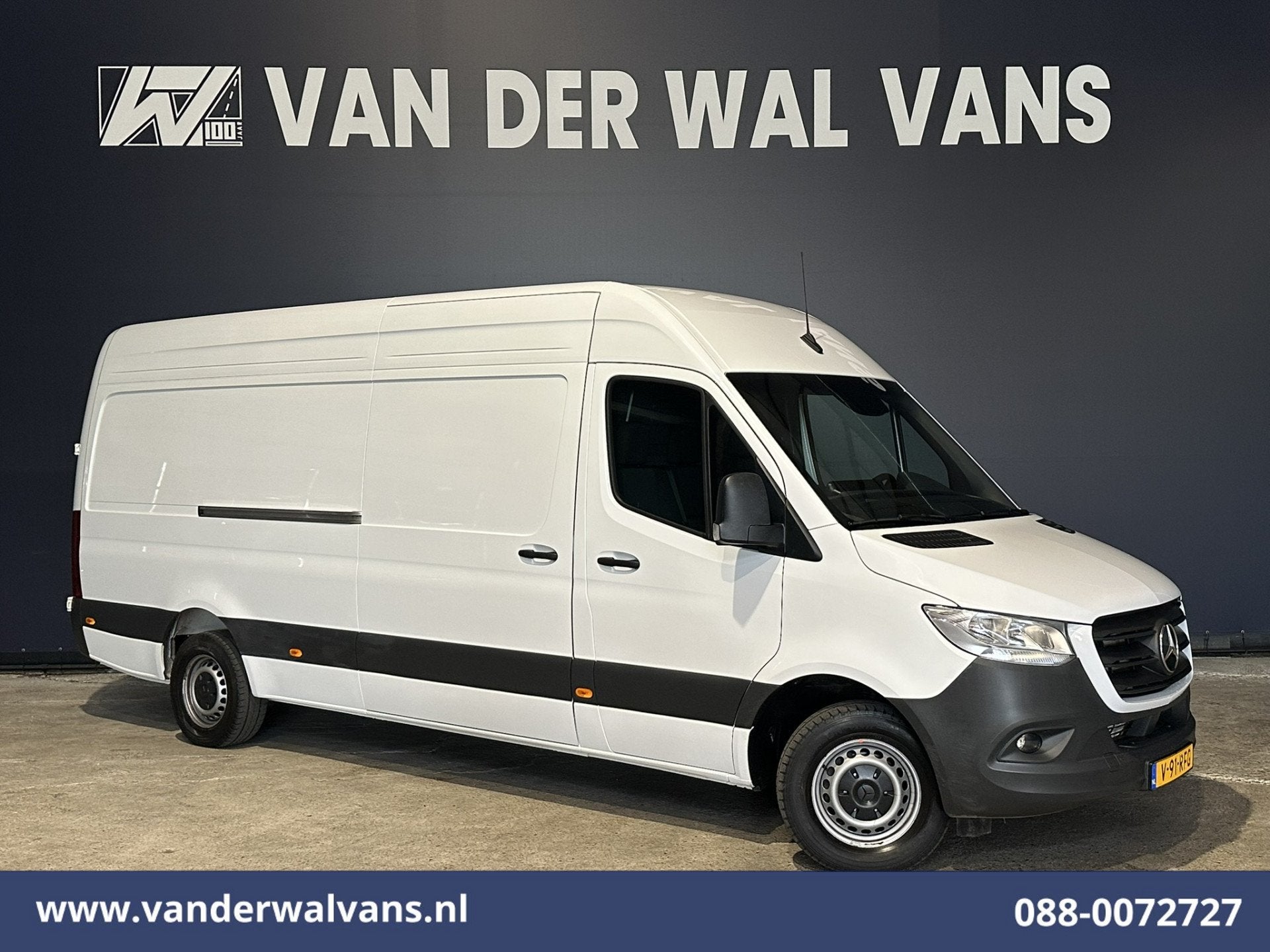 Mercedes-Benz Sprinter 315 CDI 150pk L3H2 Euro6 Airco | Came, Dealer onderhouden, Gebruikt, 4 cilinders, Wit