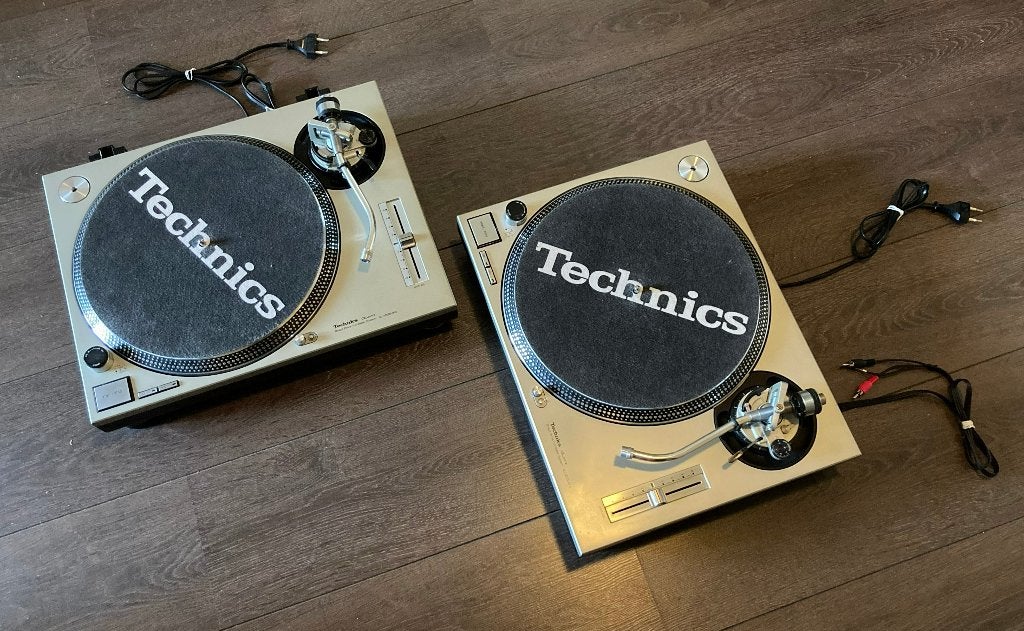 Set Technics SL-1200 MK2 platenspelers, Ophalen, Gebruikt, Draaitafel, Technics