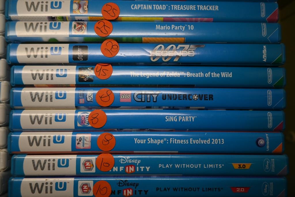 Diverse Wii U games, Gebruikt, Ophalen of Verzenden, X, Info@buy-sell.nl