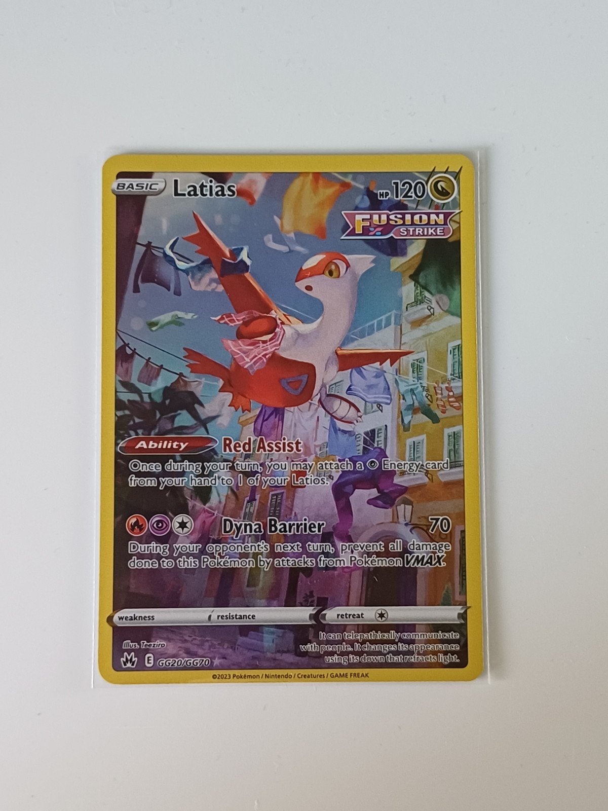 Latias #GG20 (Crown Zenith) - NM, Verzenden, Zo goed als nieuw, Losse kaart, Foil