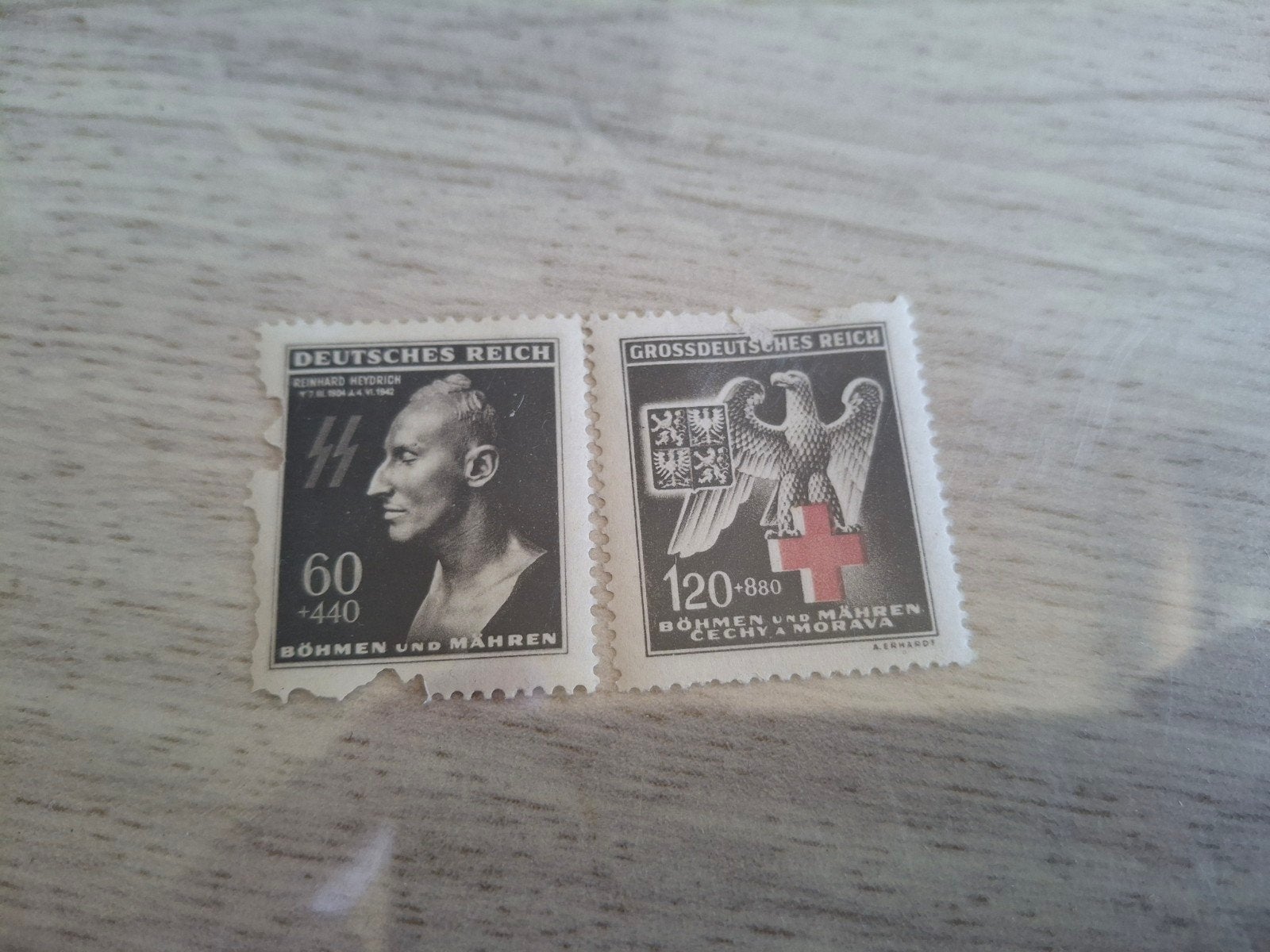 ww2 XX post zegel set, Ophalen of Verzenden, Embleem of Badge