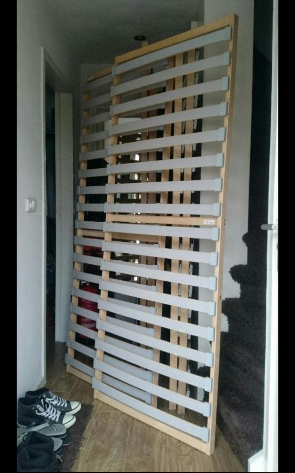 Ikea bedbodem set 70 lattenbodems 140 breed totaal, Ophalen, Zo goed als nieuw, 200 cm, Bedbodem