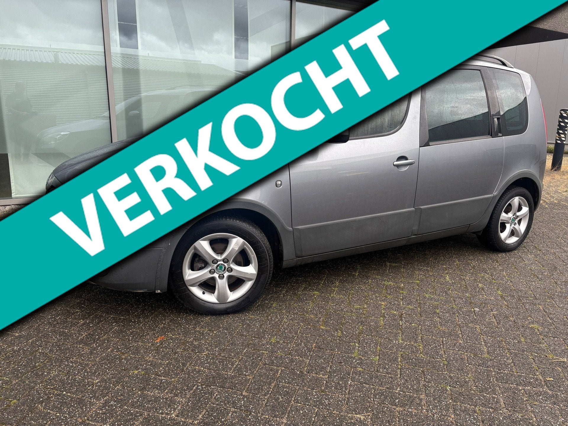Skoda Roomster 1.2 TSI Ambition AIRCO bijgeluid in versn.bak, Auto's, Voorwielaandrijving, Euro 5, Gebruikt, 4 cilinders
