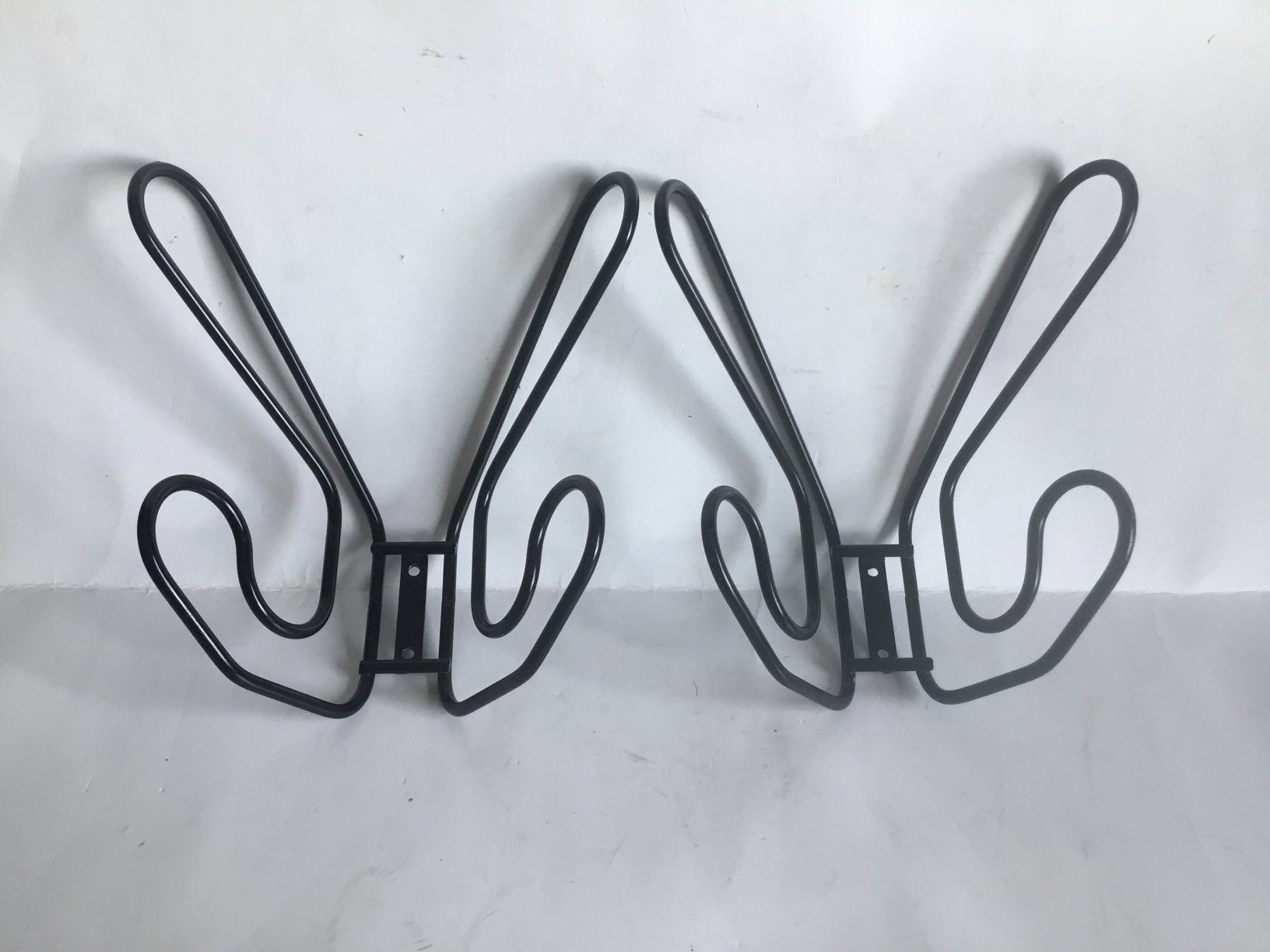 Set van 2 vintage Ikea Fran kapstokken jaren 80, Gebruikt, Minder dan 100 cm, Metaal, Ophalen